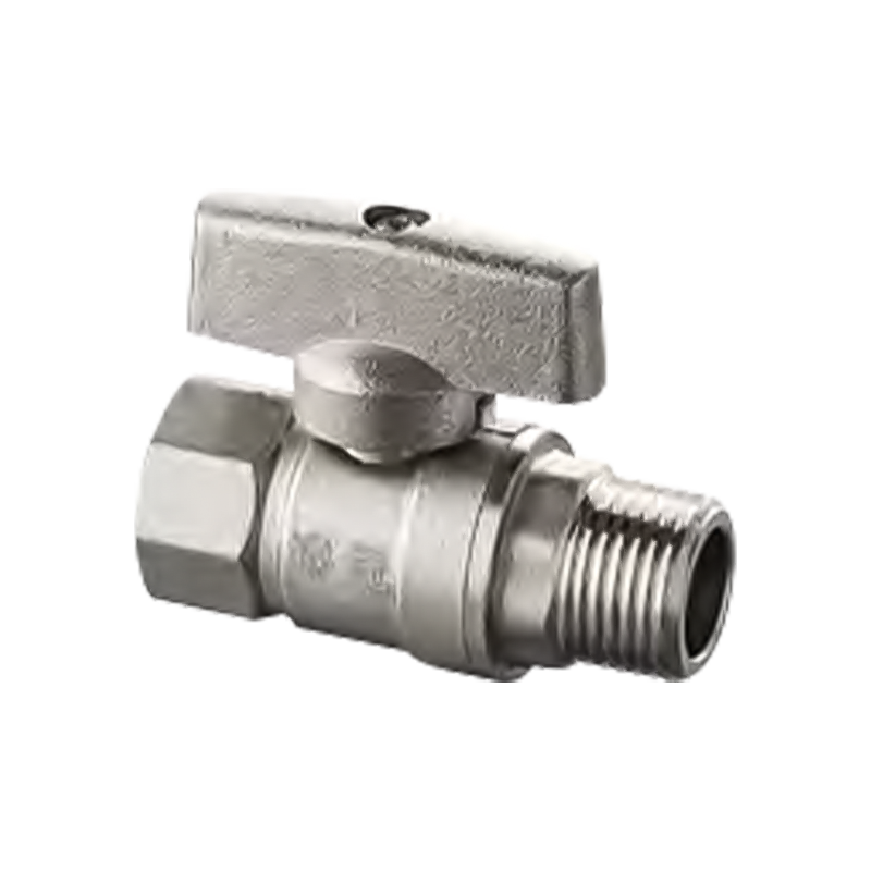 Vnútorný a vonkajší závitový guľový ventil